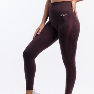ECHT Arise Series High Rise Leggings in Berry